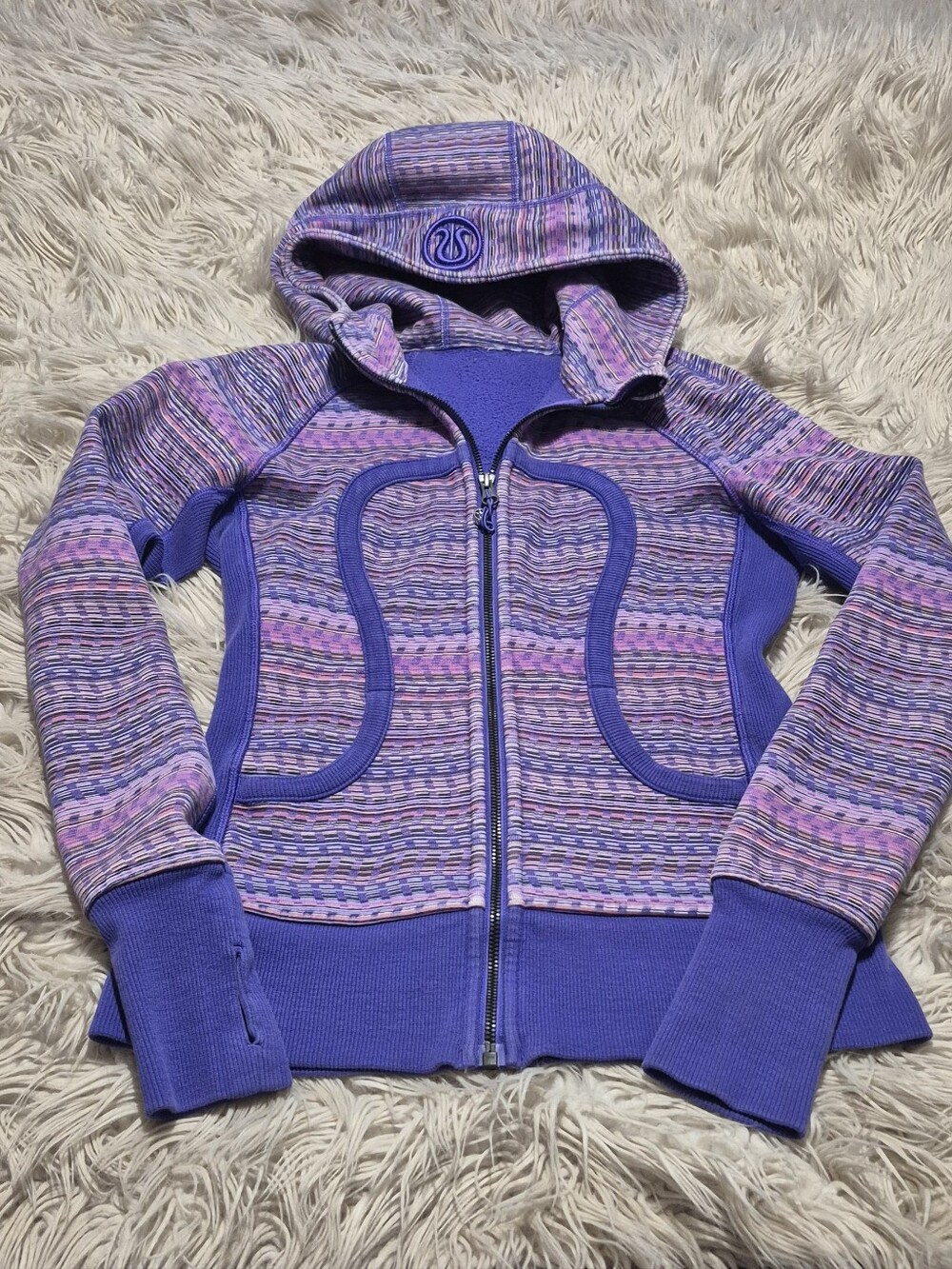 Lululemon Purple Scuba Hoodie Size 6